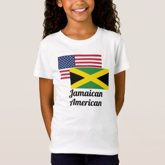 アメリカおよびジャマイカの旗 Tシャツ