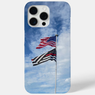 アメリカおよび消防旗 iPhone 15 PRO MAXケース