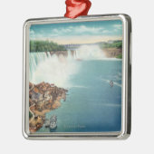 アメリカおよび蹄鉄の滝 メタルオーナメント (左)