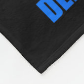 アメリカお気に入りののゴミ屋ここにクリーンアップ_Up フリースブランケット (角)