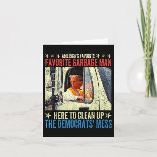 アメリカお気に入りのガベージマントランプライドinガルバ カード (正面)