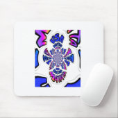 アメリカお祝い:ラブリーおもしろい文字ダイナミック・アート マウスパッド (マウス)