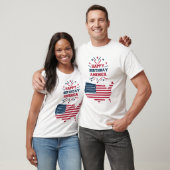 アメリカお誕生日おめでとう Tシャツ (ユニセックス)