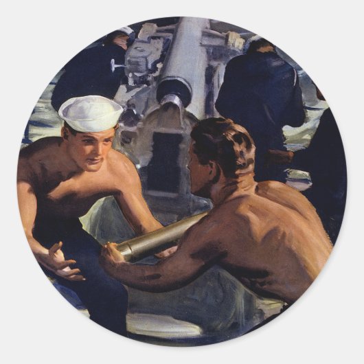 アメリカからのメッセージ ラウンドシール (正面)