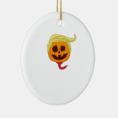 アメリカがハロウィン素晴らしを再びおもしろい開く セラミックオーナメント (右)