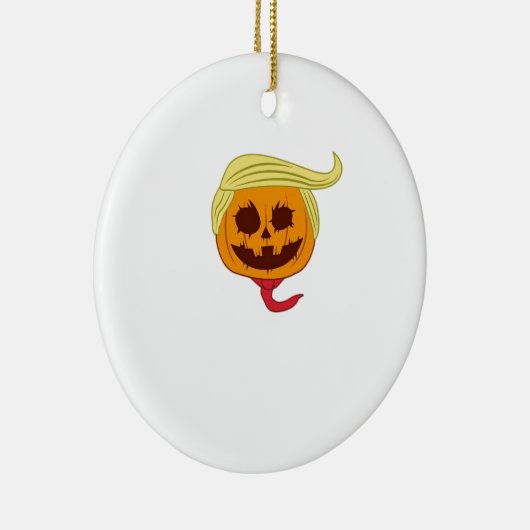 アメリカがハロウィン素晴らしを再びおもしろい開く セラミックオーナメント (右)