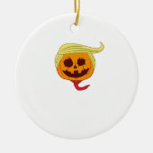 アメリカがハロウィン素晴らしを再びおもしろい開く セラミックオーナメント (正面)