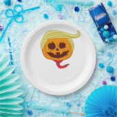 アメリカがハロウィン素晴らしを再びおもしろい開く ペーパープレート (パーティー)