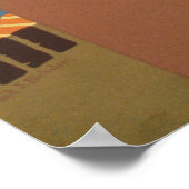 アメリカが出会うプエルトリコを発見 ポスター (角)