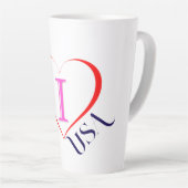 アメリカが大好き カフェラテマグ (右アングル)