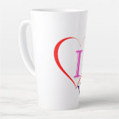 アメリカが大好き カフェラテマグ (左アングル)