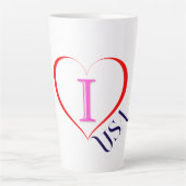 アメリカが大好き カフェラテマグ (正面)