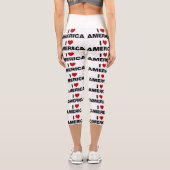 アメリカが大好き カプリレギンス (裏面)