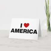 アメリカが大好き カード (正面)