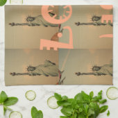 アメリカが大好き キッチンタオル (折り畳み)