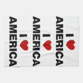 アメリカが大好き キッチンタオル (横)