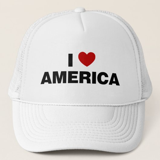 アメリカが大好き キャップ (正面)