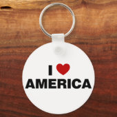 アメリカが大好き キーホルダー (正面)