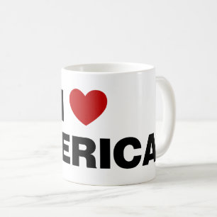アメリカが大好き コーヒーマグカップ