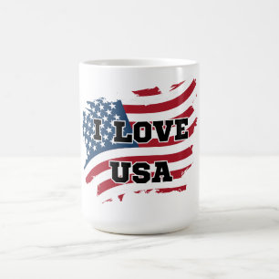 アメリカが大好き コーヒーマグカップ