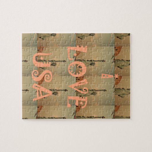 アメリカが大好き ジグソーパズル (横)