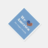 アメリカが大好き スタンダードカクテルナプキン (角)