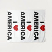 アメリカが大好き タペストリー (正面(横))