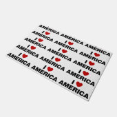 アメリカが大好き ドアマット (アングル)