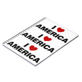 アメリカが大好き ノートブック (左側)