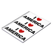 アメリカが大好き ノートブック (左側)