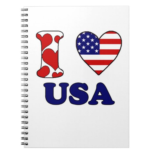 アメリカが大好き ノートブック (正面)