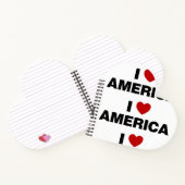 アメリカが大好き ノートブック (内部)