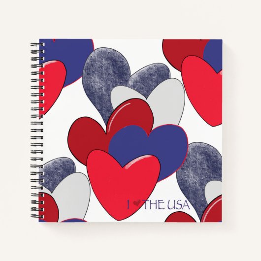 アメリカが大好き ノートブック (正面)