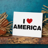 アメリカが大好き フォトプラーク (側面)