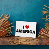 アメリカが大好き フォトプラーク (側面)