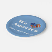 アメリカが大好き ペーパープレート (アングル)