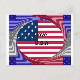 アメリカが大好き ポストカード