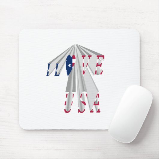 アメリカが大好き マウスパッド (マウス)