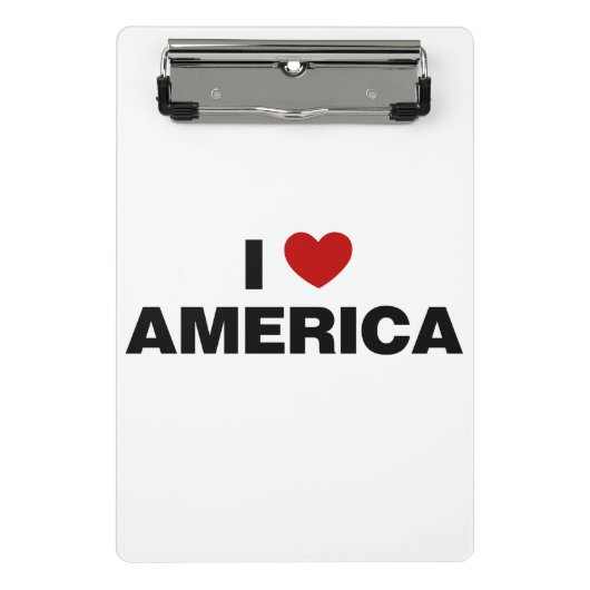 アメリカが大好き ミニクリップボード (正面)