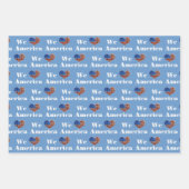 アメリカが大好き ラッピングペーパーシート (正面2)