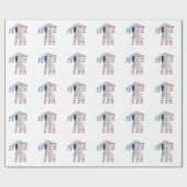 アメリカが大好き ラッピングペーパー (フラット)