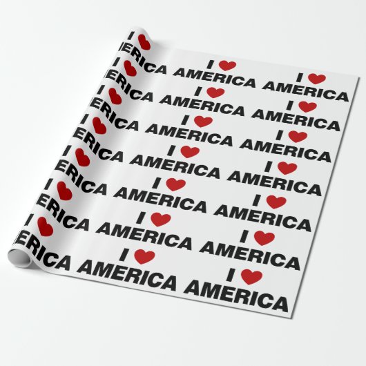 アメリカが大好き ラッピングペーパー (アンロールド)