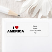 アメリカが大好き ラベル (インサイチュ)