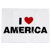 アメリカが大好き ラージペーパーバッグ (裏面)