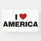 アメリカが大好き 横断幕 (横)