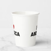 アメリカが大好き 紙コップ (左)