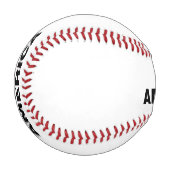 アメリカが大好き 野球ボール (正面左)