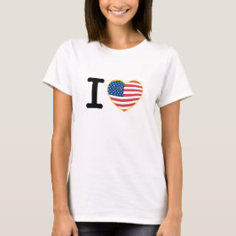アメリカが大好き Tシャツ