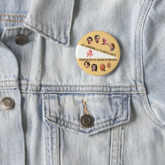 アメリカが左に曲がるように 缶バッジ (インサイチュ)