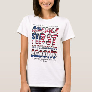 アメリカが最初にオランダが2番目にファンタスティック! Tシャツ